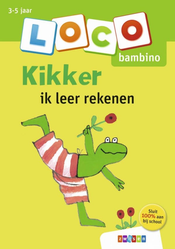 Oefenboekje Loco Bambino - Kikker ik leer rekenen