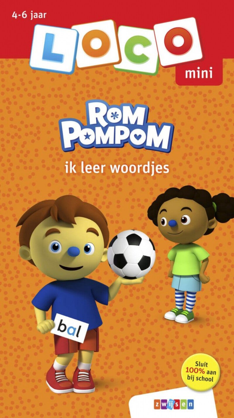 Oefenboekje Loco Mini - Rompompom ik leer woordjes