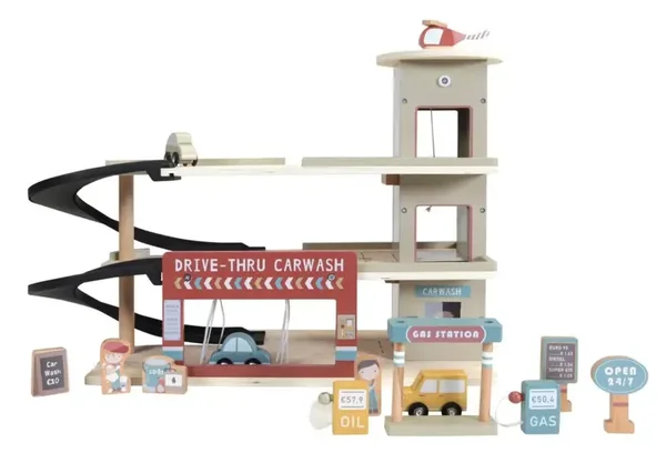 Little Dutch Treinbaanuitbreiding - garage   LD4491