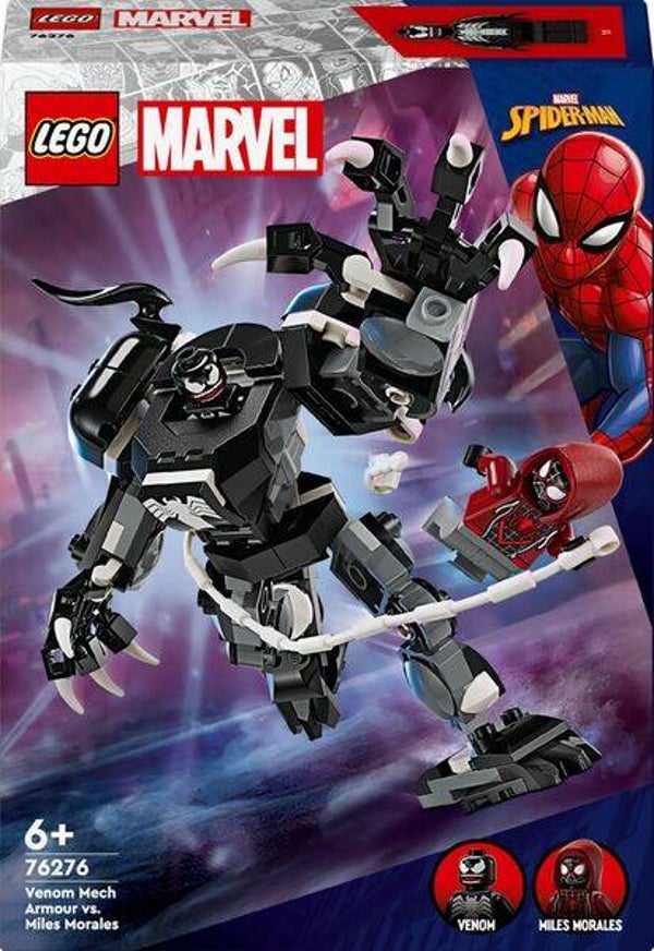Lego Marvel Venom mechapantser vs. Miles Morales 76276