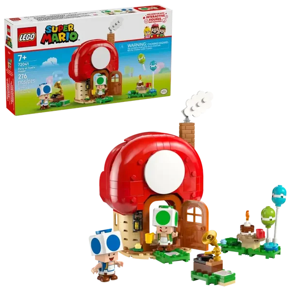 Lego Super Mario Toads huisfeestje 72041