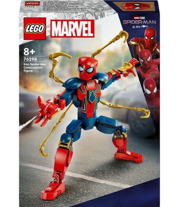 Lego Marvel Iron Spider-Man bouwfiguur 76298