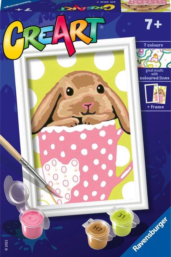 Ravensburger Schilder op nummer Bunny Cup 202065