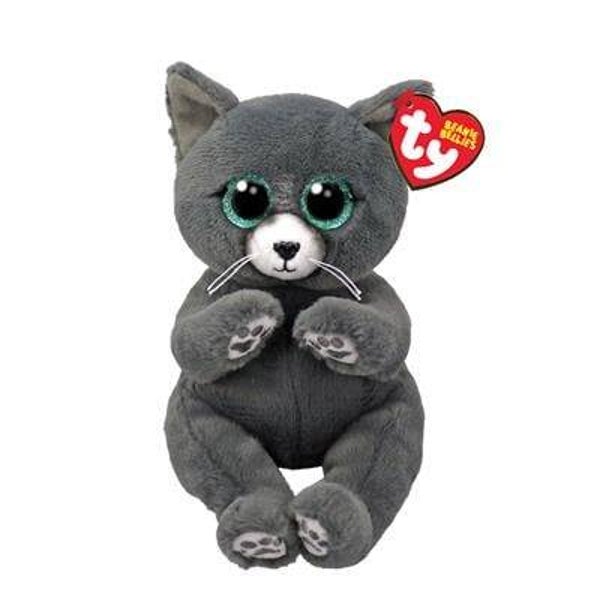 Ty Beanie Bellies Binx Cat Blue 15cm