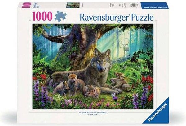 Ravensburger Familie Wolf in het Bos 1000 stukjes  120004776
