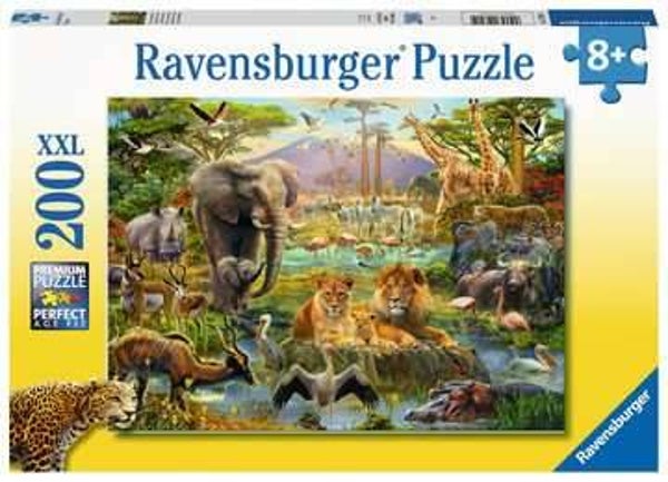 Ravensburger Puzzel Dieren van de savanne 200XXL  128914