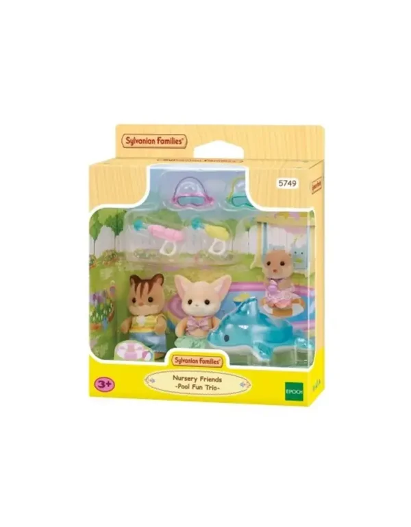 Sylvanian Families Trio Peutervriendjes-zwembad fun 5749