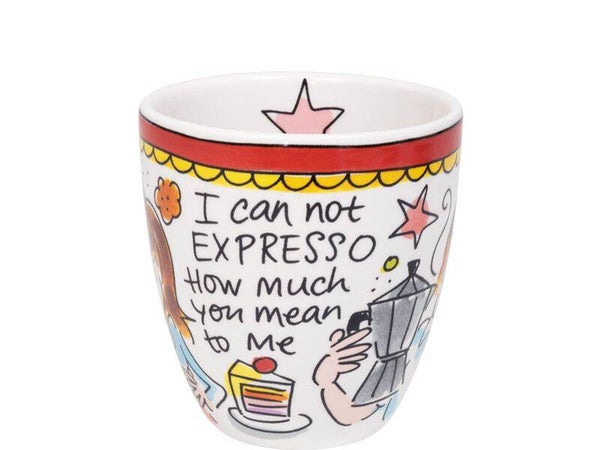 Blond Amsterdam EB: MINIMUG NO HANDLE RED  201628