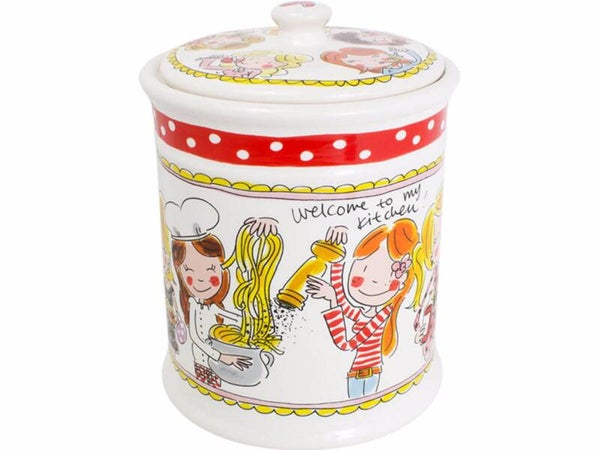 Blond Amsterdam STORAGE JAR RED  200040