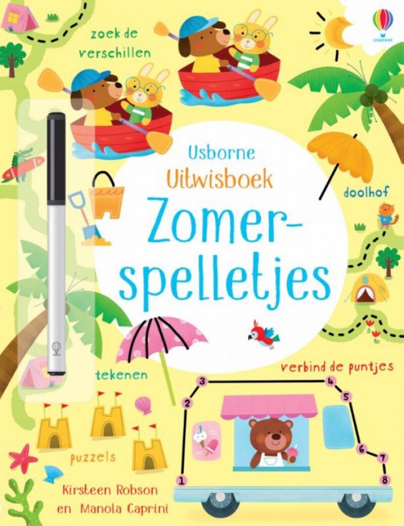 Uitwisboek - Zomerspelletjes