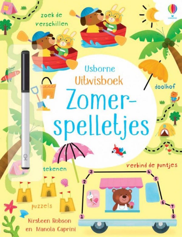 Uitwisboek - Zomerspelletjes