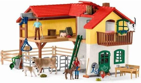 Schleich - Grote Boerderij - Speelfigurenset - 42407