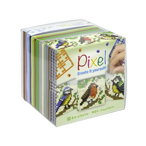 Pixel 3-pack - Kleine vogels