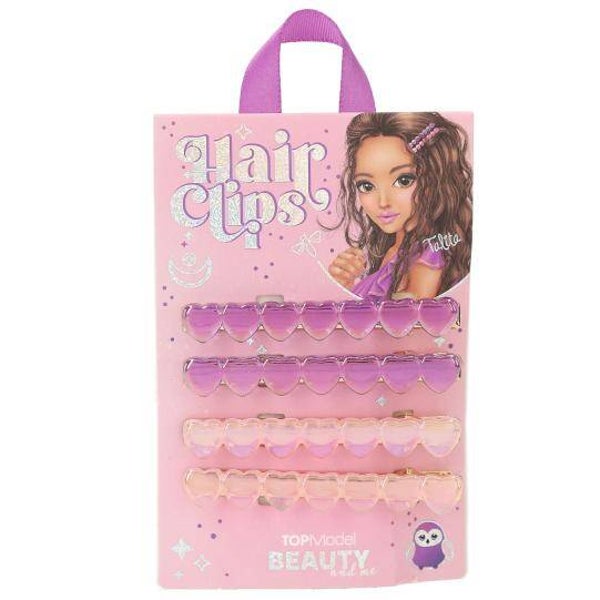TOPModel haarspeldjes met hartjes BEAUTY and ME