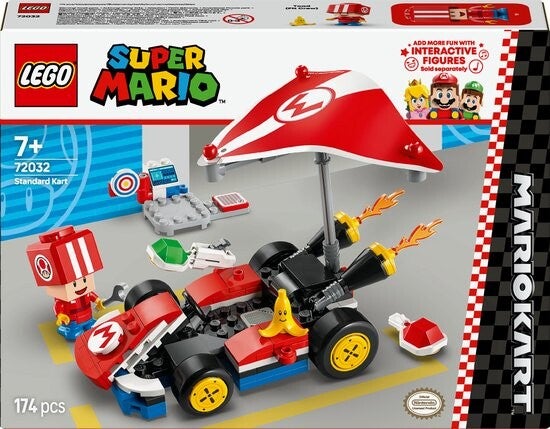 Lego Super Mario Mario Kart™ – Standaardkart 72032