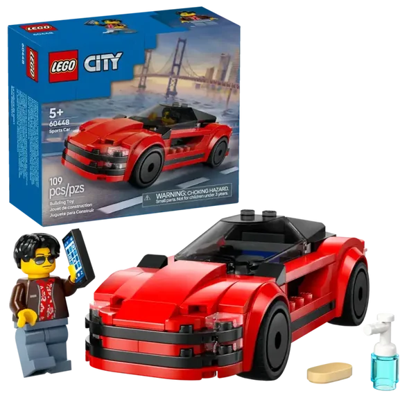 Lego City Rode sportwagen 60448