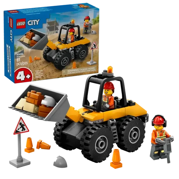Lego City Gele wiellader 60450
