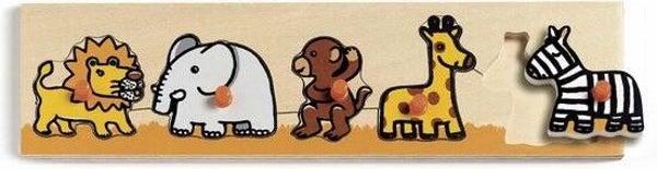 Djeco  Puzzel Sava'n'Co - 5 stukjes