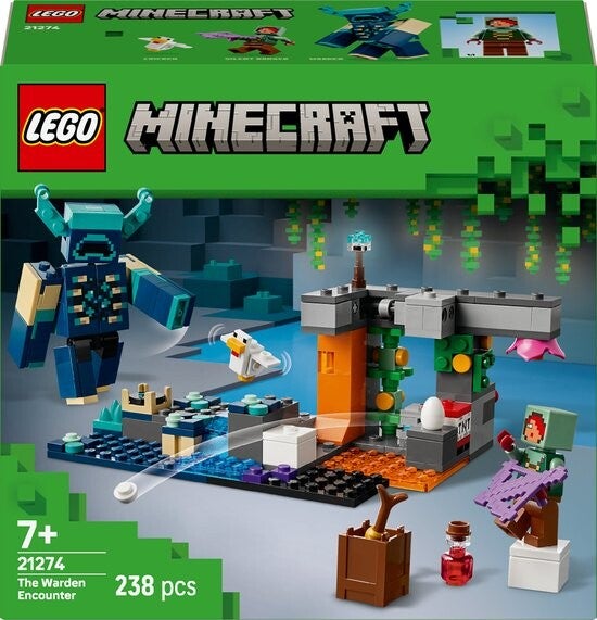 Lego Minecraft De ontmoeting met de Opzichter 21274