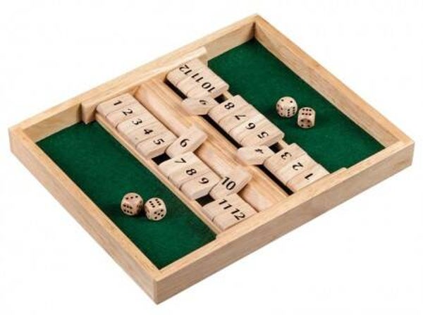 Shut the Box 12, voor 1-2 Spelers