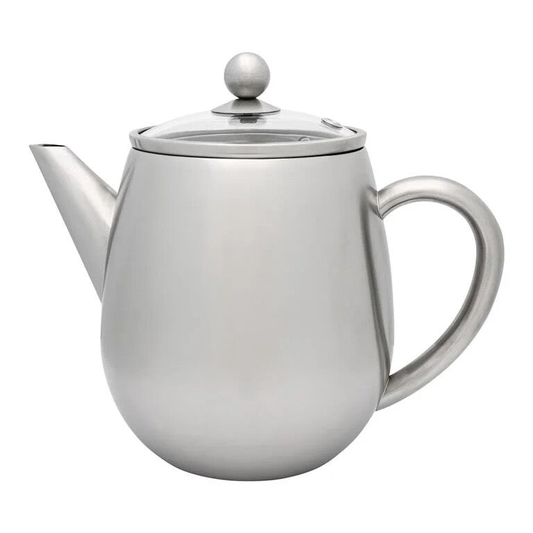 Theepot Duet Eva 1,1L, glanzend