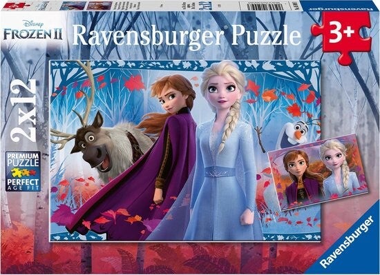 Ravensburger Frozen Reis naar het onbekende 2x12  050093
