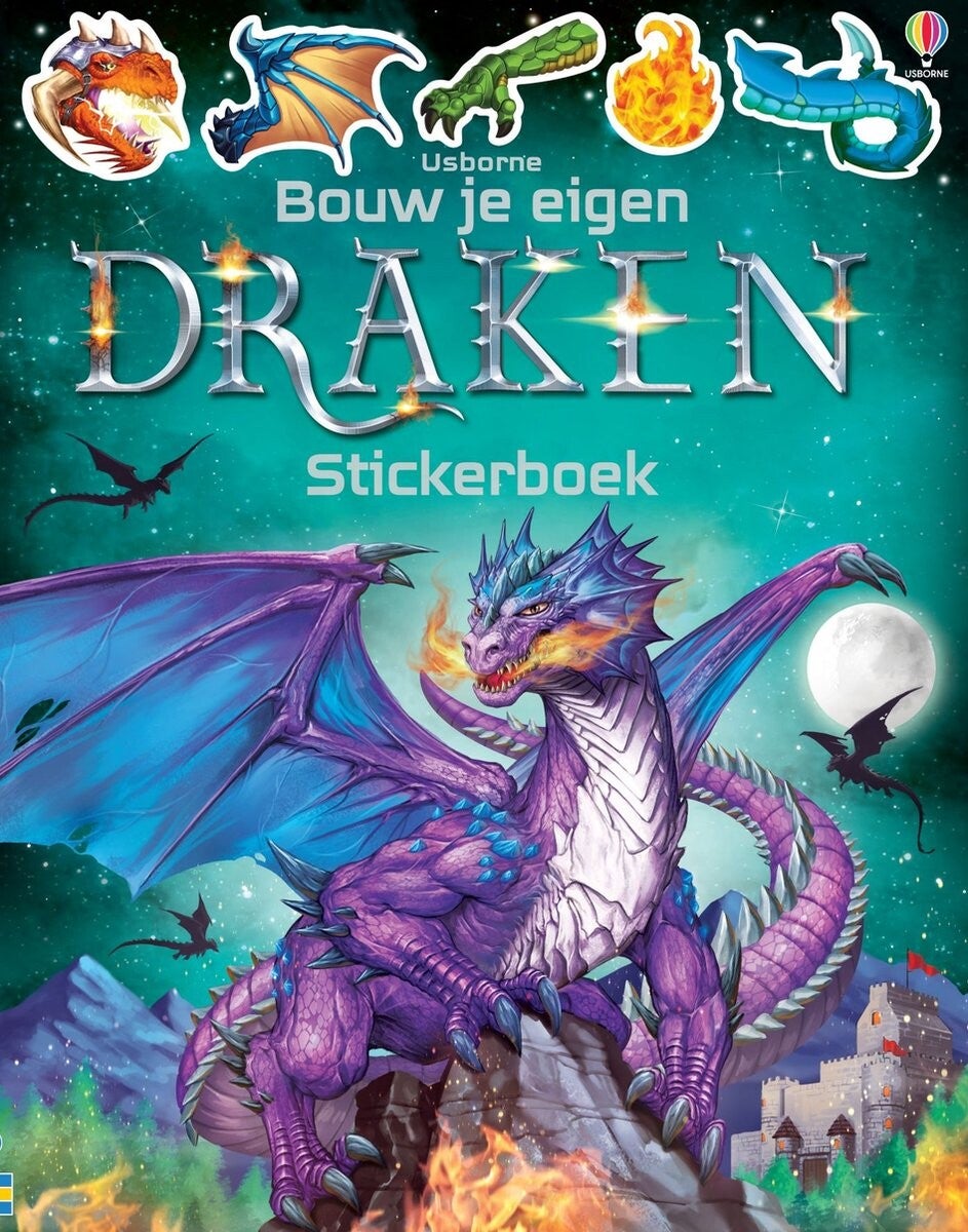 Bouw je eigen Draken Stickerboek