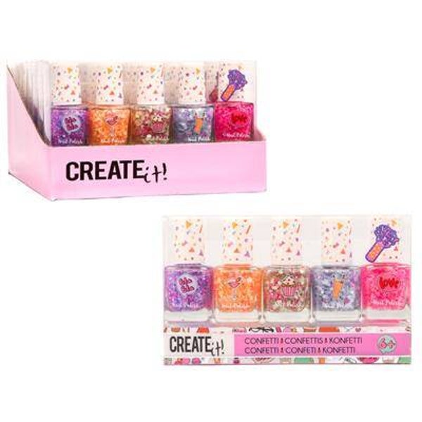 CREATE IT! Nagellak Confetti 5PK