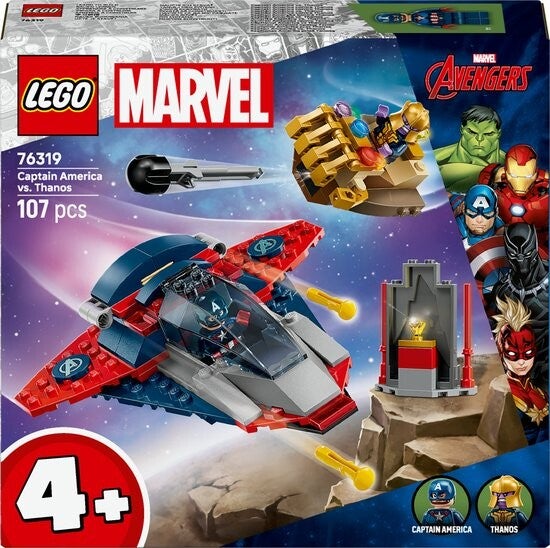 Lego Marvel Captain America vs. Thanos 76319