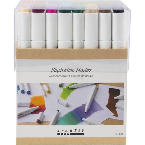 Tekenstift 48 stuks  373743