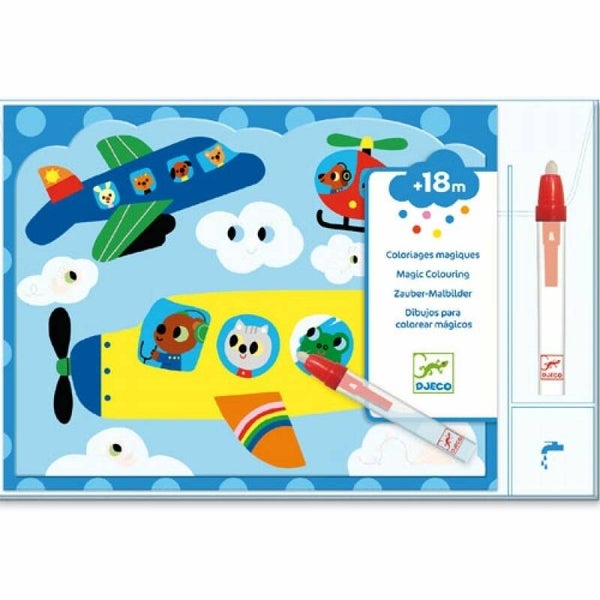 Djeco magisch kleuren hidden sky  DJ09061