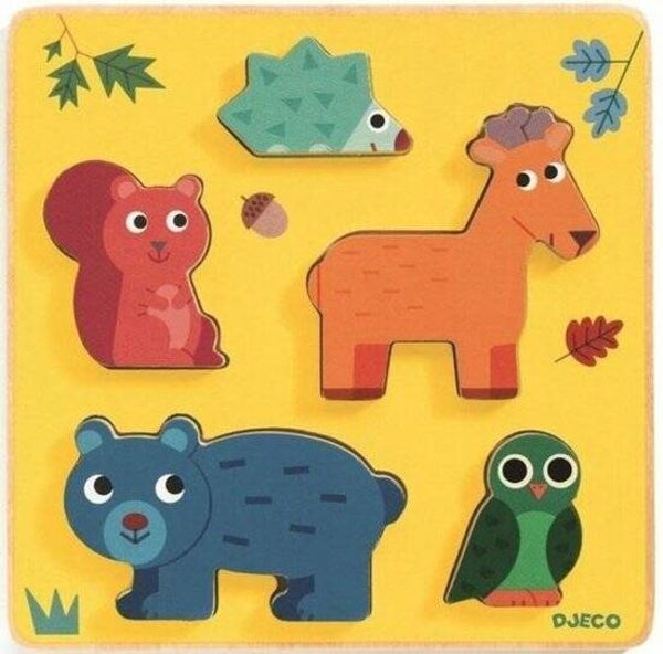 Djeco Puzzle Chunky Frimours  DJ01059