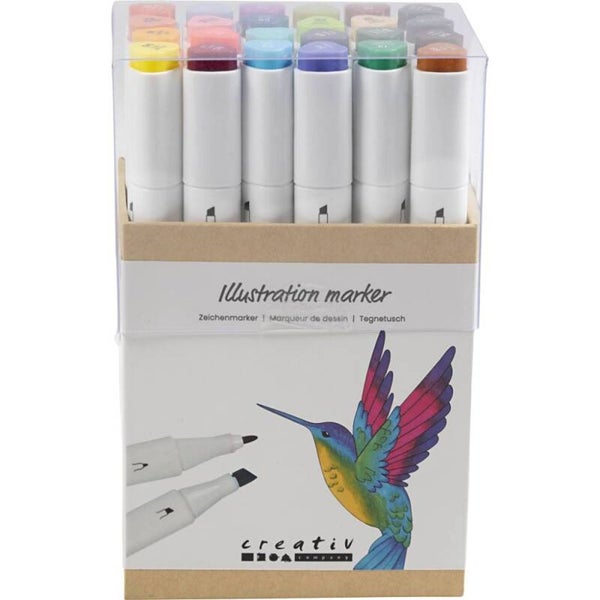 Tekenstift 24 stuks  37378