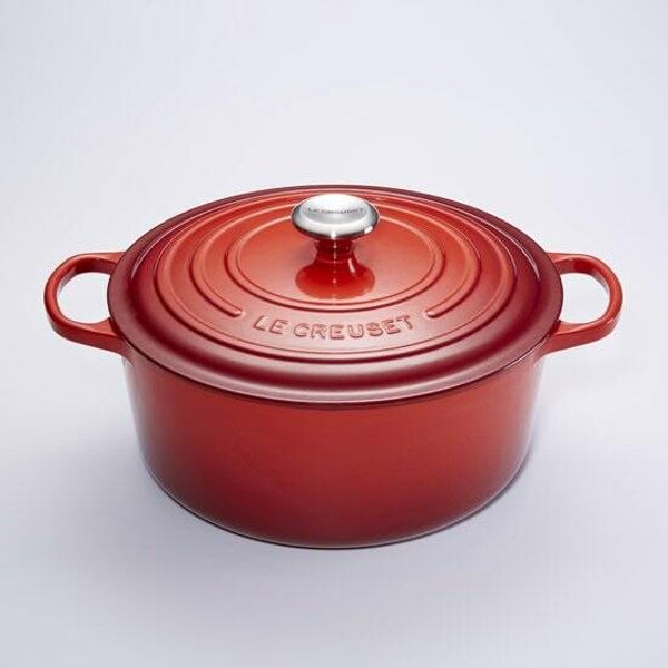 Le Creuset Signature Braadpan 28cm - 6,7 liter - 28 cm - Kersenrood