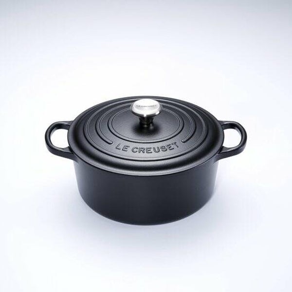 Le Creuset Signature Braadpan - 4,2 l - 24 cm - Zwart