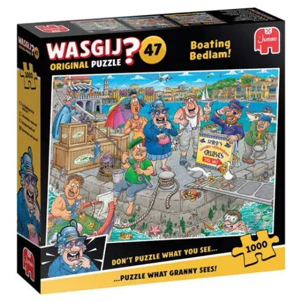 Wasgij Original 47 – De boot in! 1000 stukjes