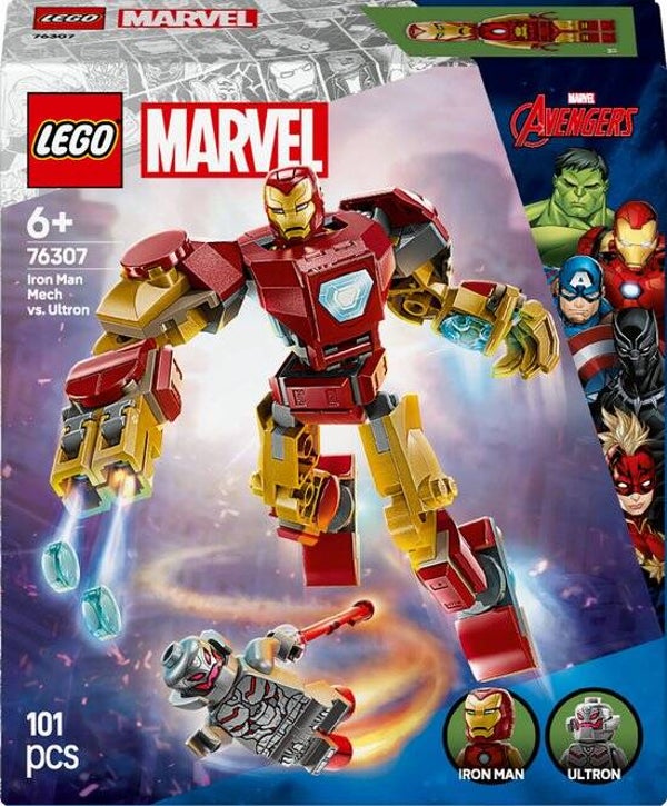 Lego Marvel Iron Man mecha vs. Ultron 76307