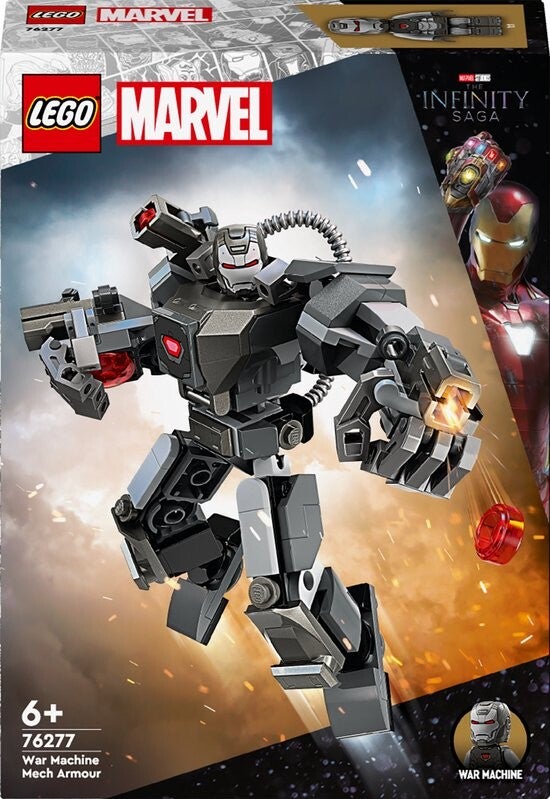Lego Marvel War Machine mechapantser 76277