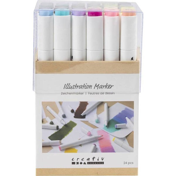 Tekenstift 24 stuks 373742