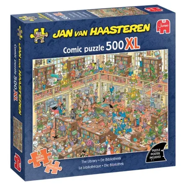 De Bibliotheek – Jan van Haasteren 500XL (500)