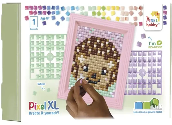 Geschenkverpakking met 13 pixel XL matjes - Egel