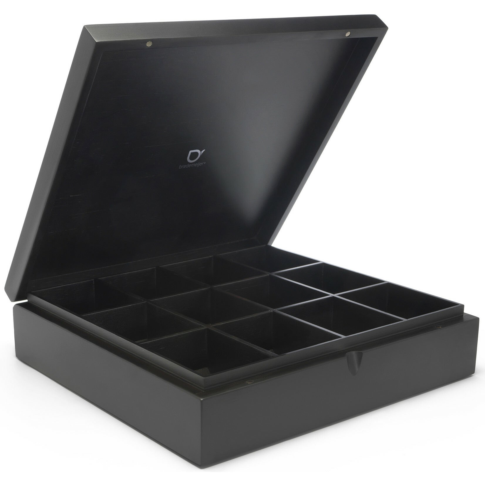 Bredemijer Theedoos Zwart 12 Vaks