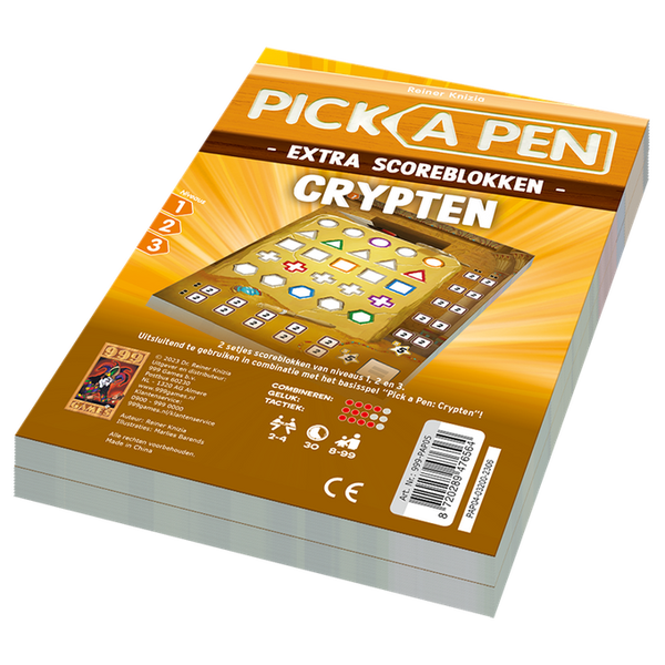 Pick a Pen Crypten Scoreblokken - Dobbelspel