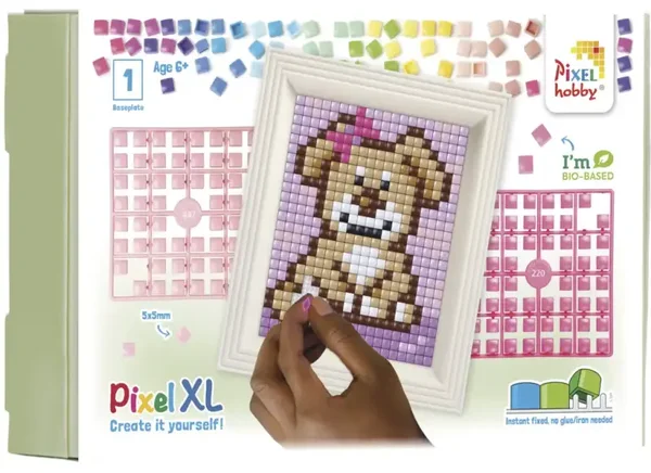 Geschenkverpakking met 13 pixel XL matjes - Puppy