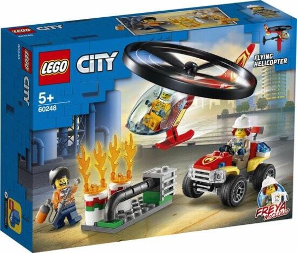 Lego City Brandweerhelikopter Reddingsoperatie  60248