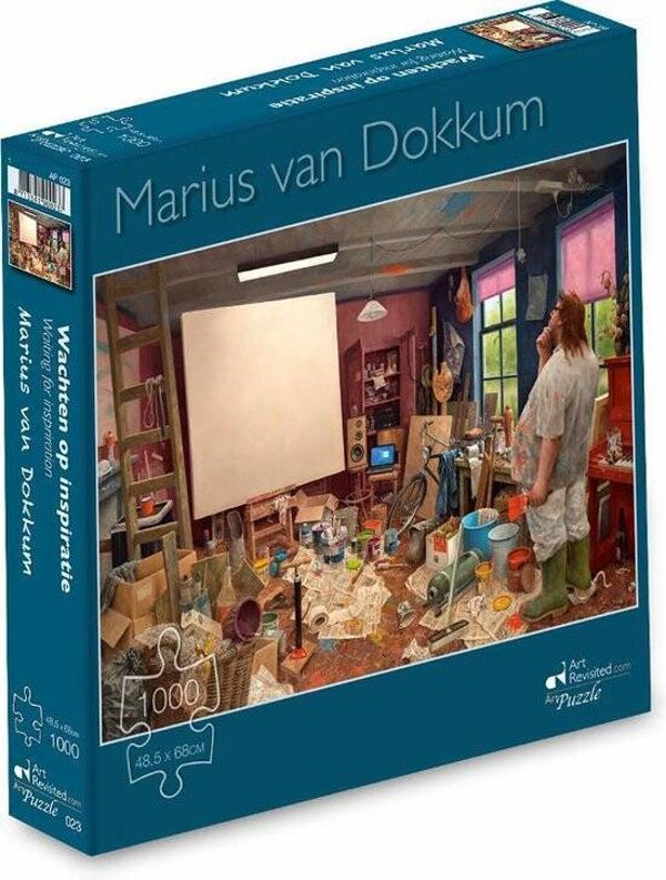 Marius van Dokkum Puzzel  Wachten op Inspiratie