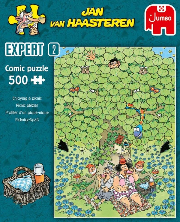 Jan van Haasteren Expert 2: Picknick Plezier puzzel - 500 stukjes