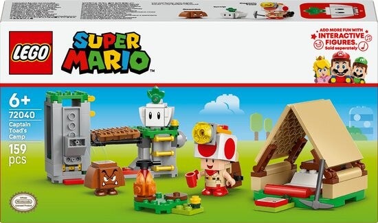 Lego Super Mario Toad-baas' kampeerplaats 72040