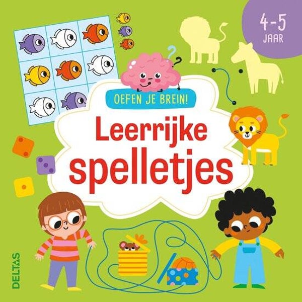 Oefen je brein! Leerrijke spelletjes 4-5 jaar