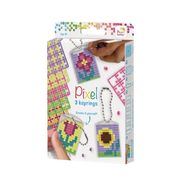 Medaillon set - Bloemen